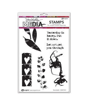 Dina Wakley MEdia Remarkable Cling Stamps (MDR77831) Dina Wakley MEdia Remarkable Cling Stamps (MDR77831)