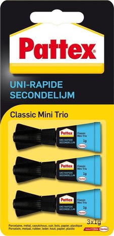 Pattex Secondelijm Classic Mini Trio (0382604)