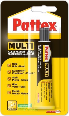 Pattex Alleslijm Multi (20gr) (0382607) Pattex Alleslijm Multi (20gr) (0382607)