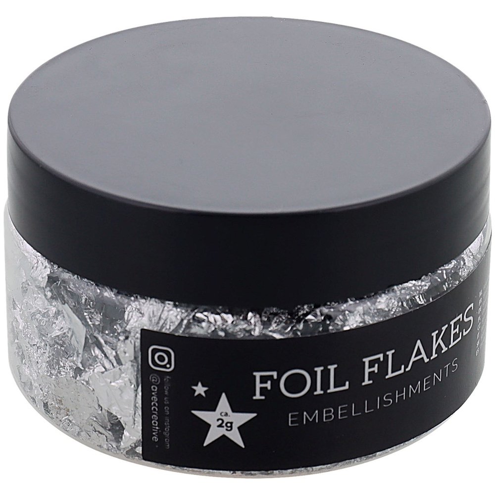 AVEC Foil Flakes Silver (3001900) AVEC Foil Flakes Silver (3001900)