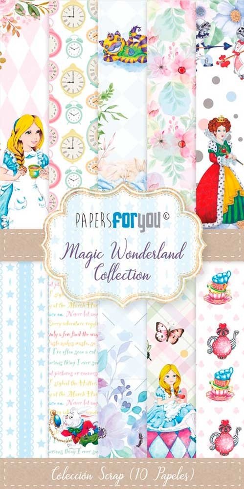 Papers For You Magic Wonderland Slimline Paper Pack (10pcs) (PFY-4699) Papers For You Magic Wonderland Slimline Paper Pack (10pcs) (PFY-4699)