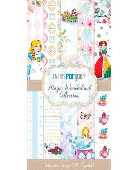 Papers For You Magic Wonderland Slimline Paper Pack (10pcs) (PFY-4699) Papers For You Magic Wonderland Slimline Paper Pack (10pcs) (PFY-4699)