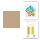 Spellbinders Essential Solid Square Glimmer Hot Foil Plate (GLP-318)