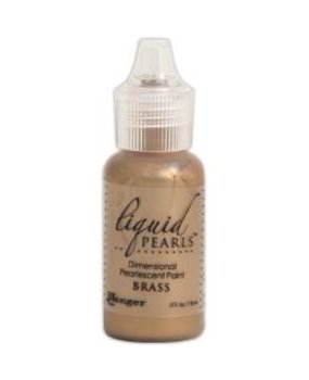 Ranger Liquid Pearls Dimensional Pearlescent Paint Brass (LPL46806)