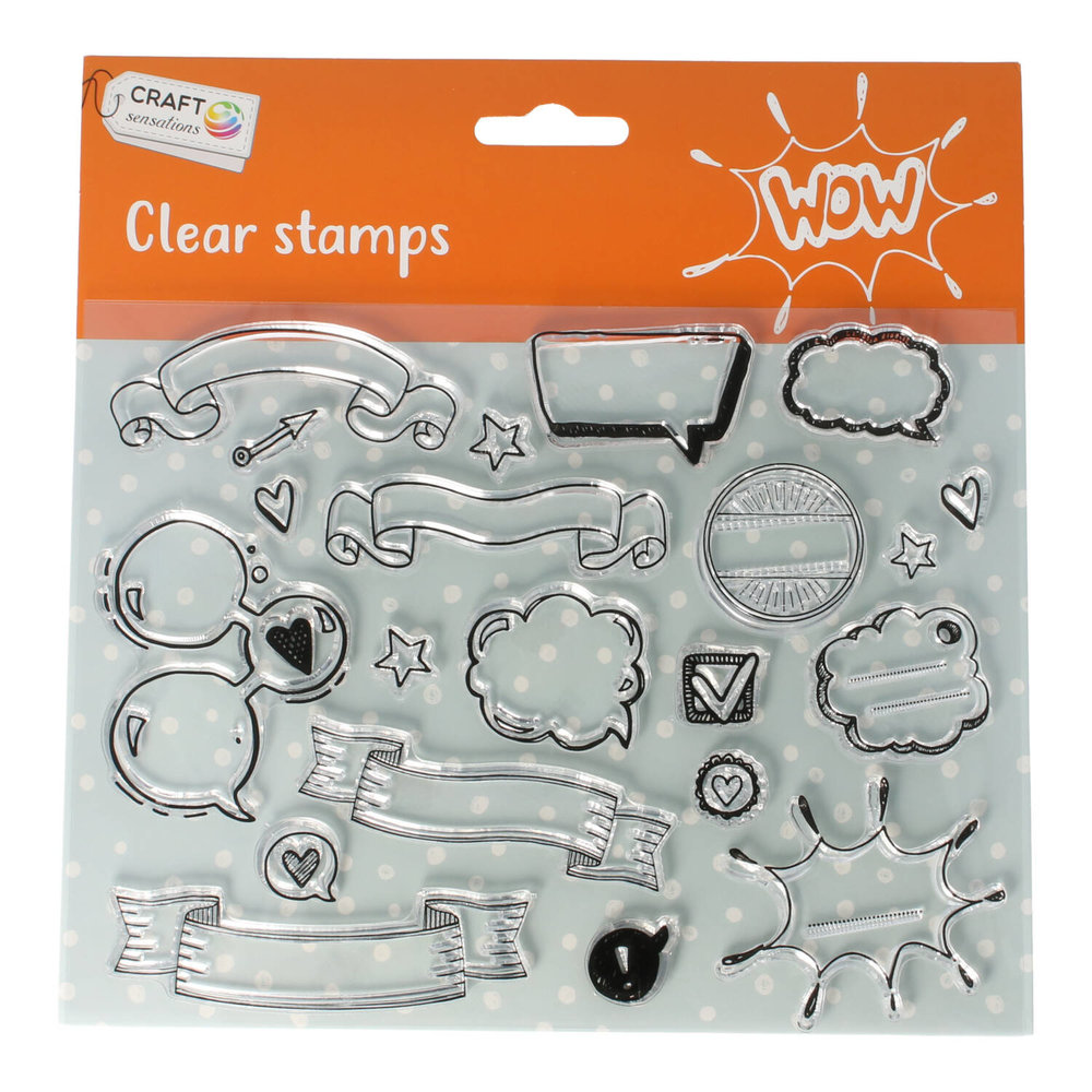 Craft Sensations Clear Stamps Banners (3004358)