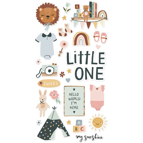 Simple Stories Boho Baby Chipboard (17516) Simple Stories Boho Baby Chipboard (17516)