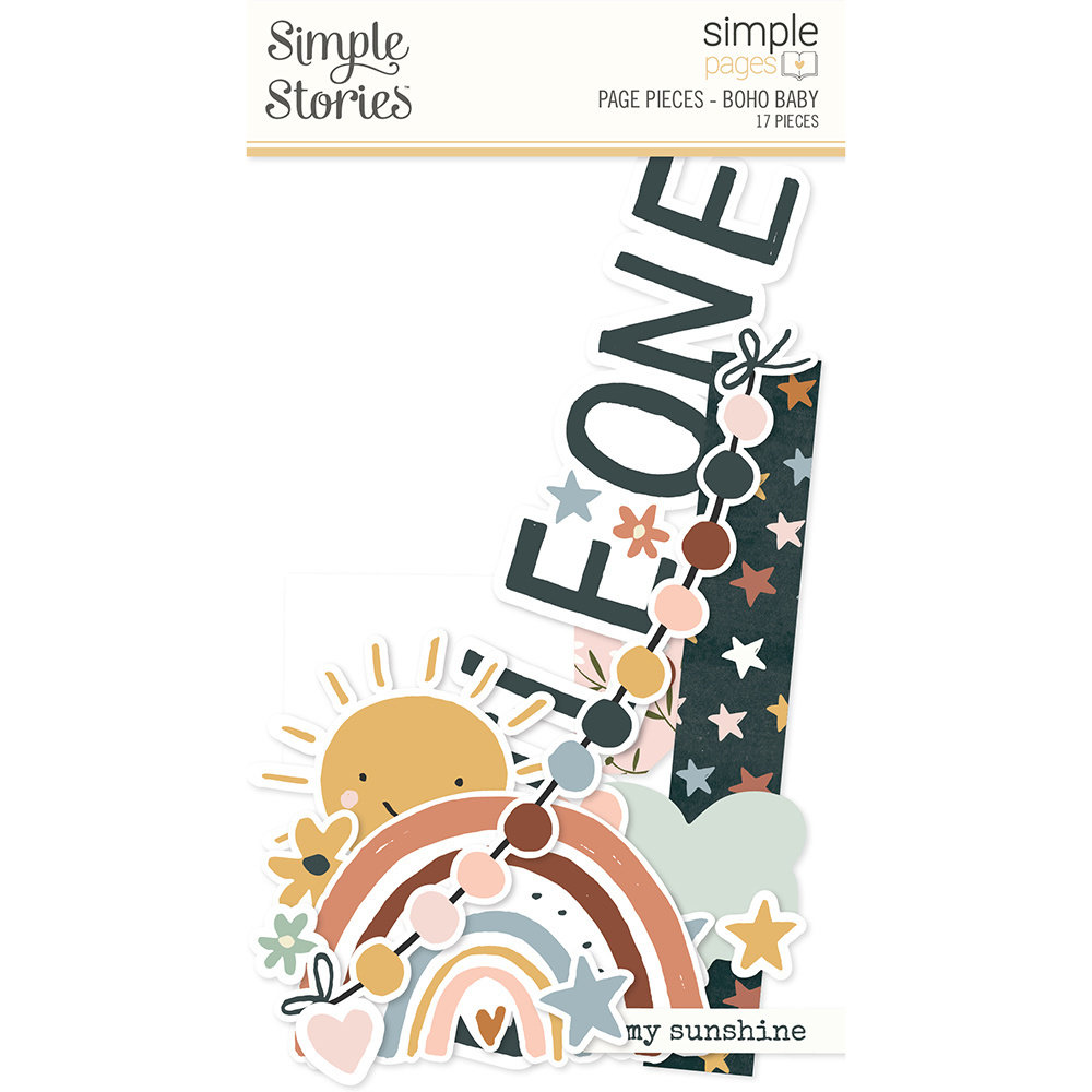 Simple Stories Boho Baby Simple Pages Pieces (17528)