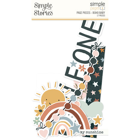 Simple Stories Boho Baby Simple Pages Pieces (17528)