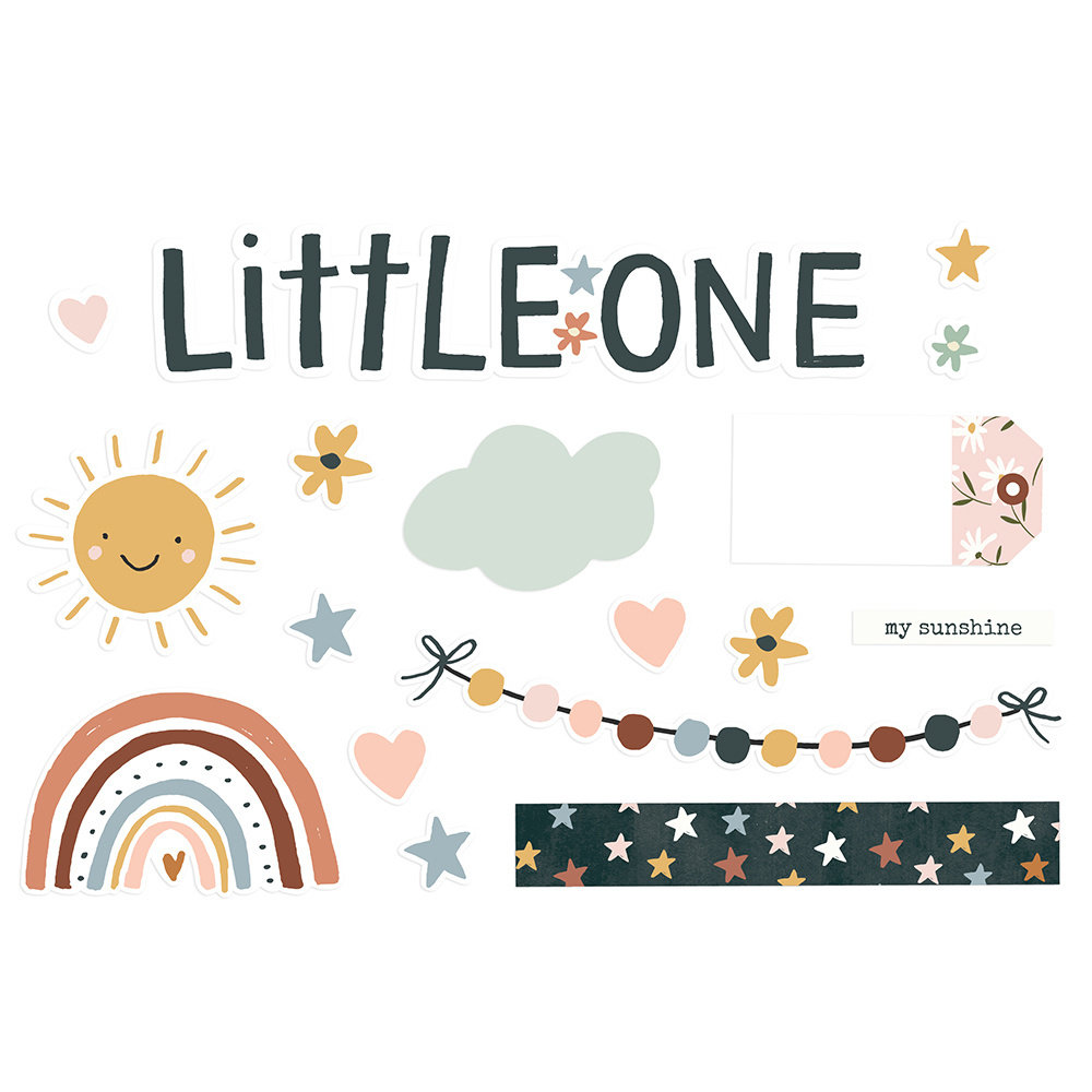 Simple Stories Boho Baby Simple Pages Pieces (17528)