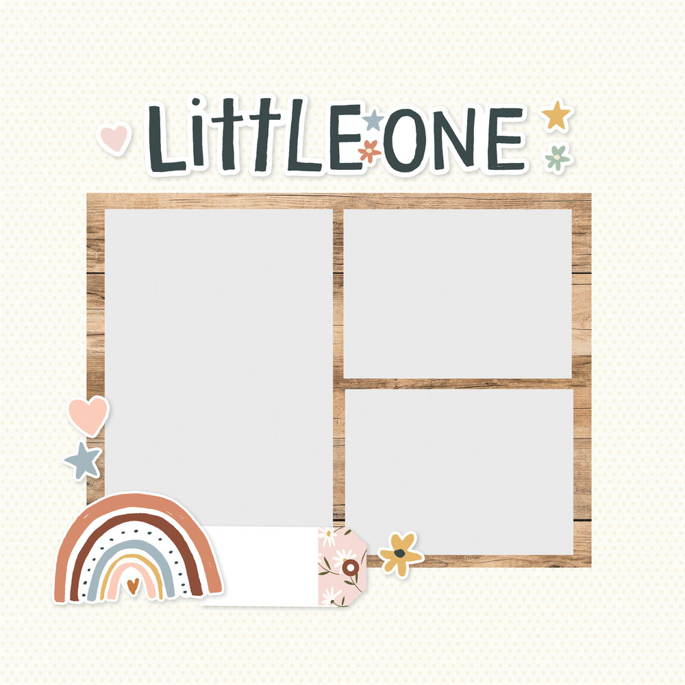 Simple Stories Boho Baby Simple Pages Pieces (17528)