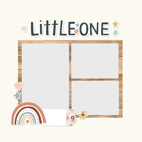 Simple Stories Boho Baby Simple Pages Pieces (17528)