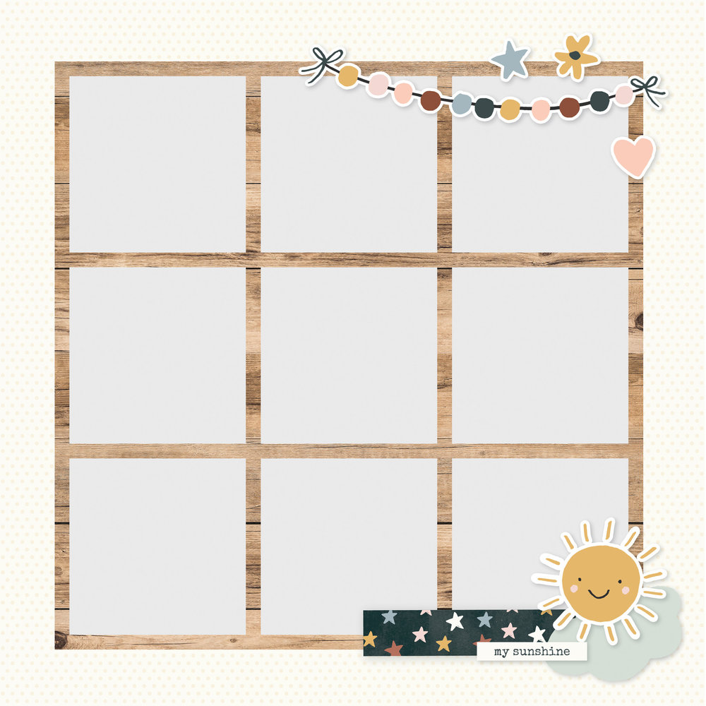 Simple Stories Boho Baby Simple Pages Pieces (17528)