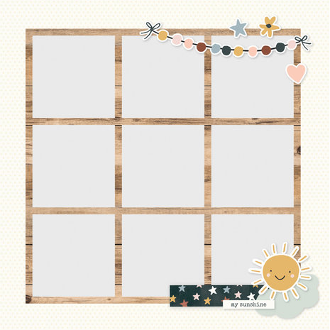 Simple Stories Boho Baby Simple Pages Pieces (17528)