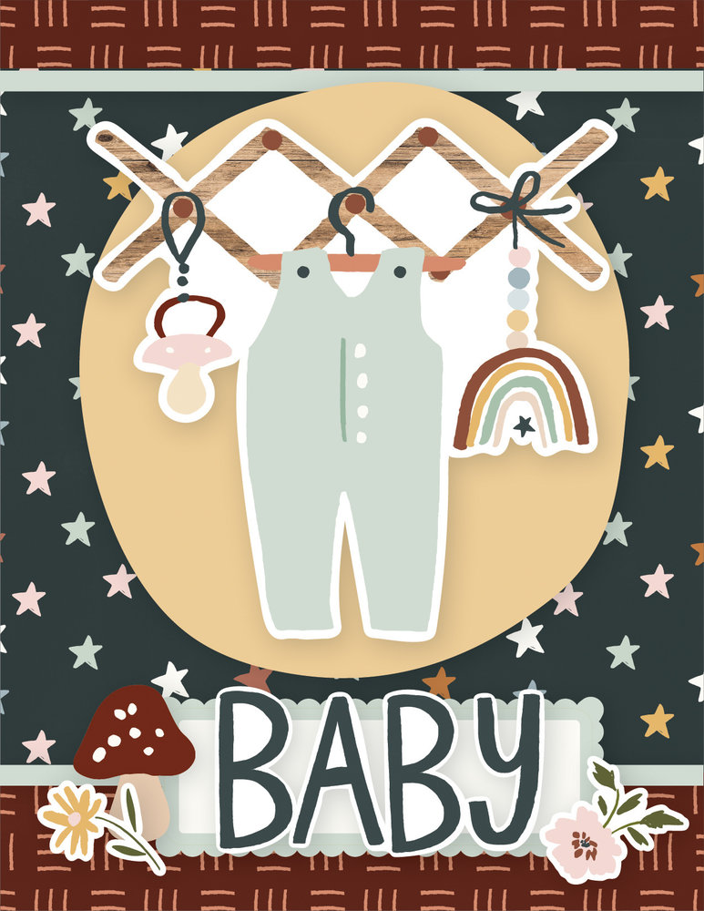 Simple Stories Boho Baby Simple Cards Kit (17529) Simple Stories Boho Baby Simple Cards Kit (17529)