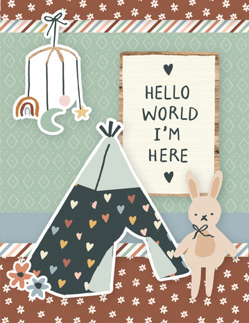 Simple Stories Boho Baby Simple Cards Kit (17529) Simple Stories Boho Baby Simple Cards Kit (17529)