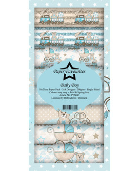 Paper Favourites Baby Boy Slimline Paper Pack (PFS043) Paper Favourites Baby Boy Slimline Paper Pack (PFS043)