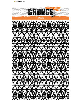 Studio Light Grunge Macrame A5 Masking Stencil (SL-GR-MASK97) Studio Light Grunge Macrame A5 Masking Stencil (SL-GR-MASK97)