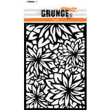 Studio Light Grunge Flower Background A5 Masking Stencil (SL-GR-MASK99)