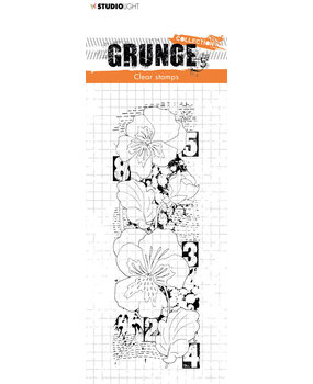 Studio Light Grunge Violets Clear Stamp (SL-GR-STAMP200) Studio Light Grunge Violets Clear Stamp (SL-GR-STAMP200)