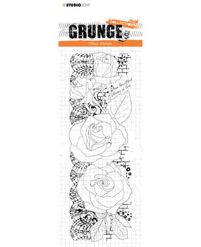 Studio Light Grunge Roses Clear Stamp (SL-GR-STAMP202) Studio Light Grunge Roses Clear Stamp (SL-GR-STAMP202)