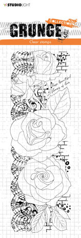 Studio Light Grunge Roses Clear Stamp (SL-GR-STAMP202)