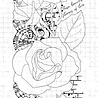 Studio Light Grunge Roses Clear Stamp (SL-GR-STAMP202) Studio Light Grunge Roses Clear Stamp (SL-GR-STAMP202)