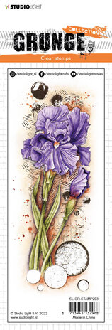Studio Light Grunge Iris Clear Stamp (SL-GR-STAMP203) Studio Light Grunge Iris Clear Stamp (SL-GR-STAMP203)