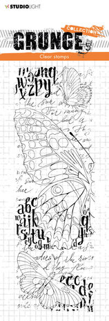 Studio Light Grunge Butterfly Clear Stamp (SL-GR-STAMP205)