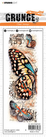 Studio Light Grunge Butterfly Clear Stamp (SL-GR-STAMP205)