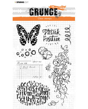 Studio Light Grunge Elements Butterfly Clear Stamp (SL-GR-STAMP207)* Studio Light Grunge Elements Butterfly Clear Stamp (SL-GR-STAMP207)*