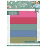 Crafter's Companion Country Lane A4 Luxury Linen Cardstock Pack (S-CLANE-LINEN)