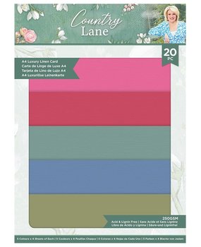 Crafter's Companion Country Lane A4 Luxury Linen Cardstock Pack (S-CLANE-LINEN) Crafter's Companion Country Lane A4 Luxury Linen Cardstock Pack (S-CLANE-LINEN)