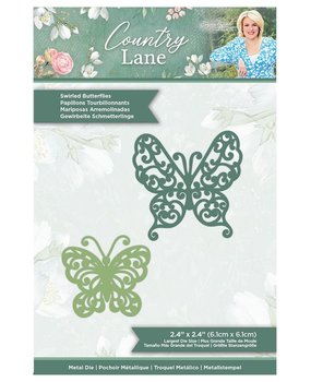 Crafter's Companion Country Lane Swirled Butterflies Die (S-CLANE-MD-SBUT) Crafter's Companion Country Lane Swirled Butterflies Die (S-CLANE-MD-SBUT)