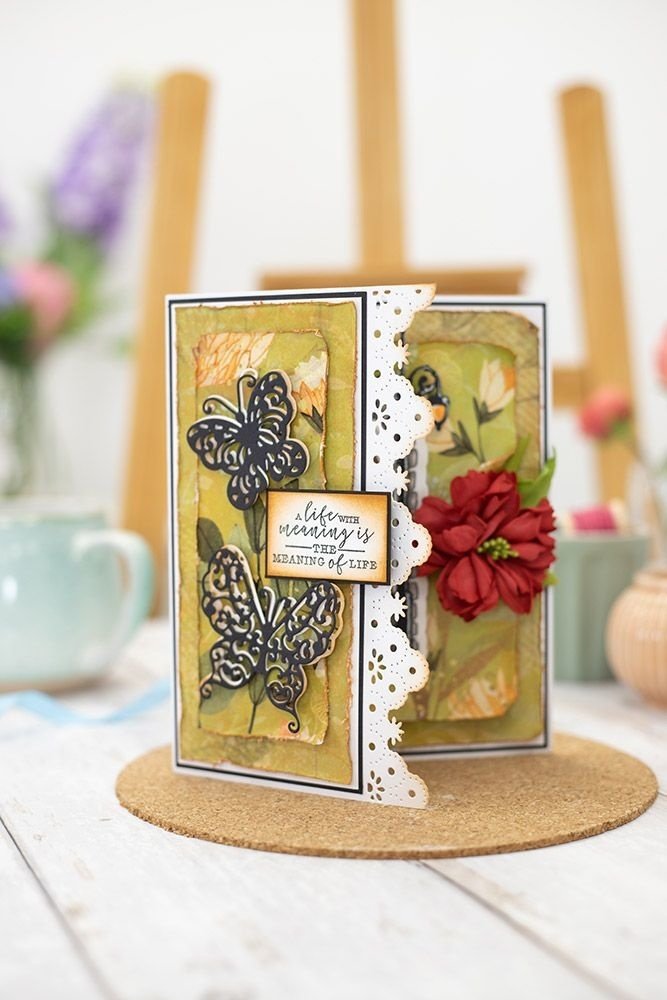 Crafter's Companion Country Lane Swirled Butterflies Die (S-CLANE-MD-SBUT) Crafter's Companion Country Lane Swirled Butterflies Die (S-CLANE-MD-SBUT)