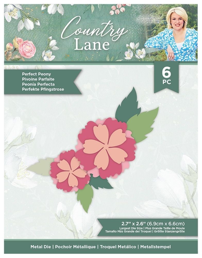 Crafter's Companion Country Lane Perfect Peony Die (S-CLANE-MD-PPE)