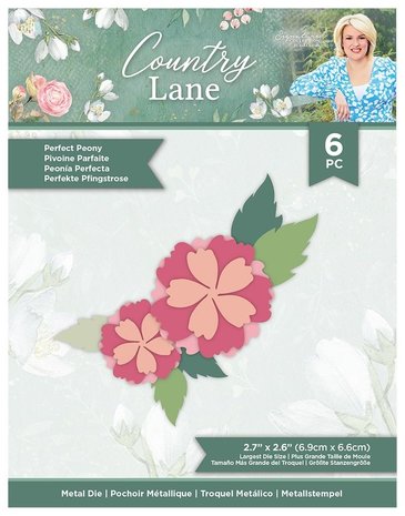 Crafter's Companion Country Lane Perfect Peony Die (S-CLANE-MD-PPE)
