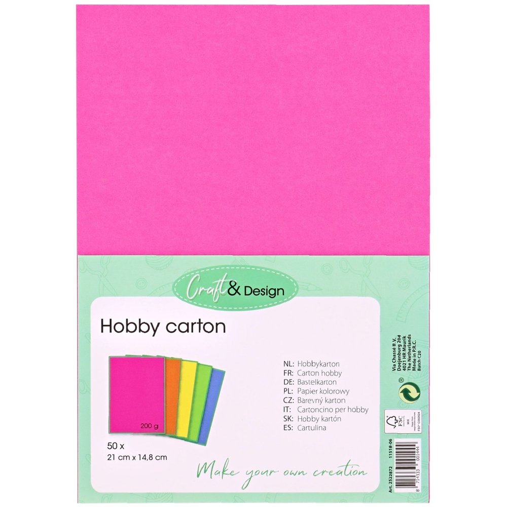 Craft & Design Hobby Carton A5 Bright (2522872) Craft & Design Hobby Carton A5 Bright (2522872)