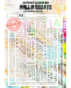 AALL and Create Masking Stencil A5 Little Tribe (AALL-PC-050) AALL and Create Masking Stencil A5 Little Tribe (AALL-PC-050)