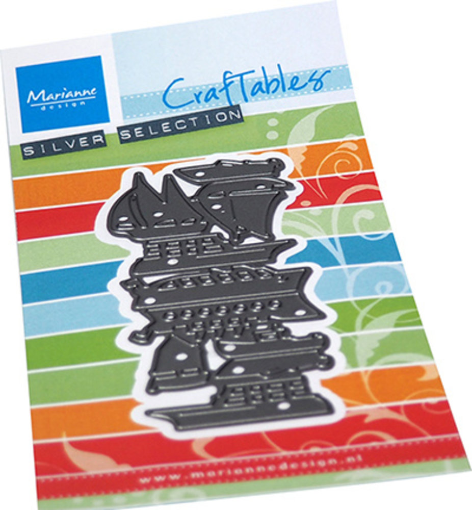 Marianne Design Craftable Punch Die Boats (CR1553) Marianne Design Craftable Punch Die Boats (CR1553)