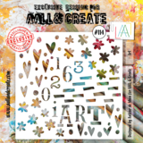 AALL and Create Masking Stencil 6x6 Inch Art (AALL-PC-114)