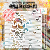 AALL and Create Masking Stencil 6x6 Inch Lotza Crescentz (AALL-PC-123)