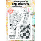 AALL and Create Clear Stamp Set A4 Checkered Queen (AALL-TP-108)*