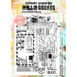 AALL and Create Clear Stamp Set A4 English Postcard (AALL-TP-111)