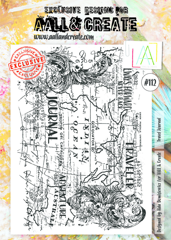 AALL and Create Clear Stamp Set A4 Travel Journal (AALL-TP-112) AALL and Create Clear Stamp Set A4 Travel Journal (AALL-TP-112)