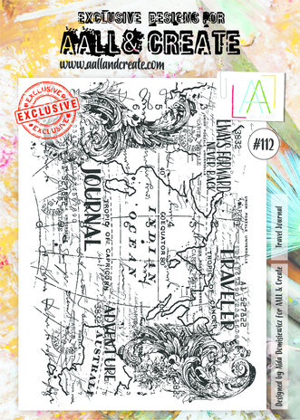 AALL and Create Clear Stamp Set A4 Travel Journal (AALL-TP-112) AALL and Create Clear Stamp Set A4 Travel Journal (AALL-TP-112)