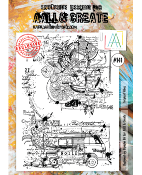 AALL and Create Clear Stamp Set A4 Tropical Vibes (AALL-TP-141)*