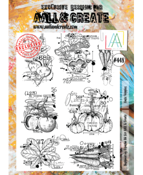 AALL and Create Clear Stamp Set A4 Basic Veggies (AALL-TP-448)*