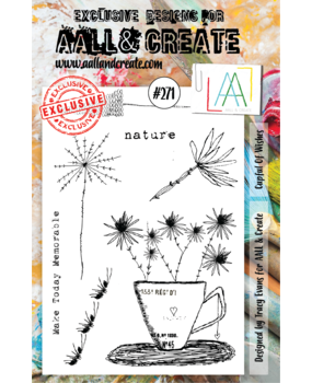 AALL and Create Clear Stamp Set A5 Cupful of Wishes (AALL-TP-271)*