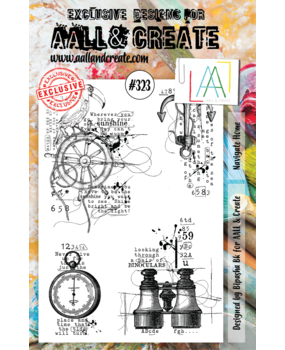 AALL and Create Clear Stamp Set A5 Navigate Home (AALL-TP-323)