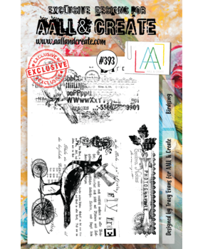 AALL and Create Clear Stamp Set A5 Birdsong (AALL-TP-393)*